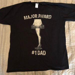 Men’s Christmas story t shirt